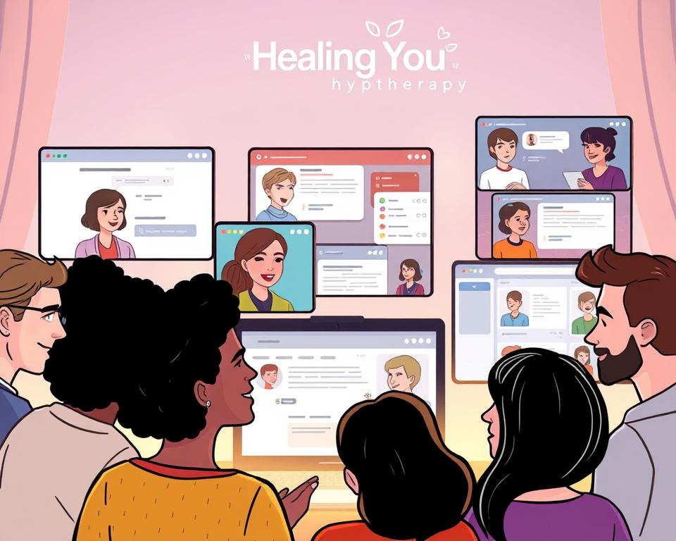 online support group formats