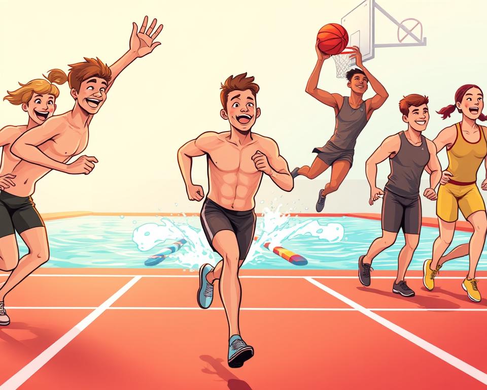 Athletic success stories with mental training